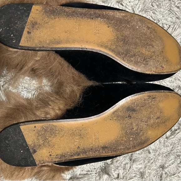 Authentic Gucci fur mules - Picture 7 of 7